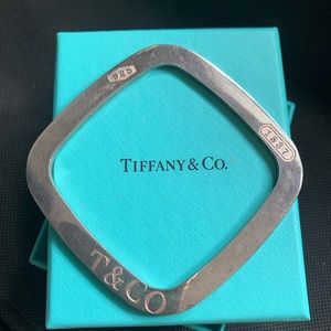 Tiffany & Co. square bangle (discontinued)